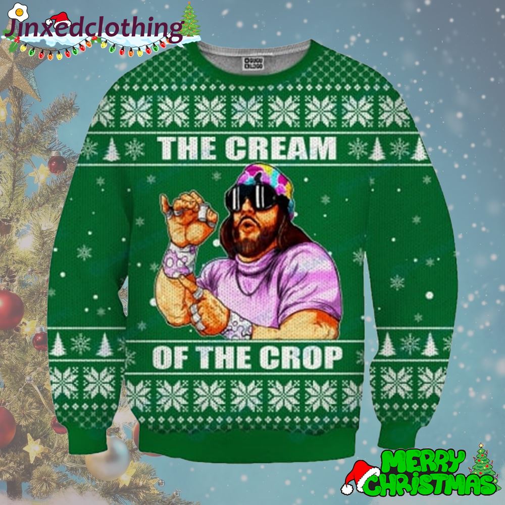 Macho Man Ugly Christmas Sweater Xmas Party 